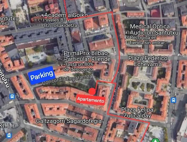 Apartamento Concordia Apartamento, Parking Gratis Bilbau
